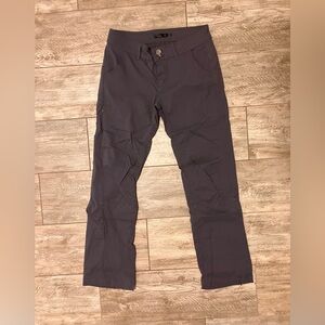 Prana Gray Hiking Pants
